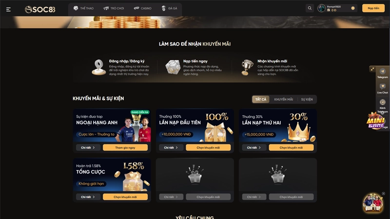 Đánh Giá Của Sơn Tùng Về Casino Live Tại Soc88 Casino live SOC88 - Ưu Đãi Đặc Biệt Như Hợp Đồng Âm Nhạc Lớn